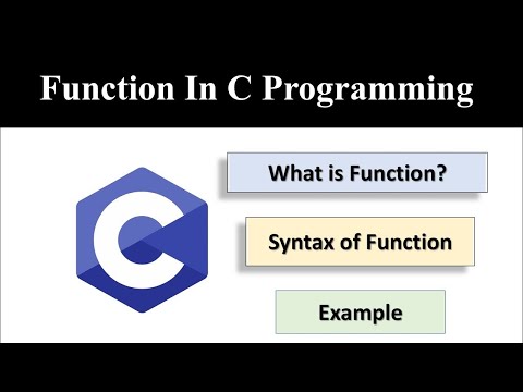 C Programming Bangla Tutorial 1:Function.