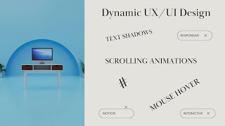 Dynamic UX/UI in Action: Responsive & Interactive Design Showcase – Model Three