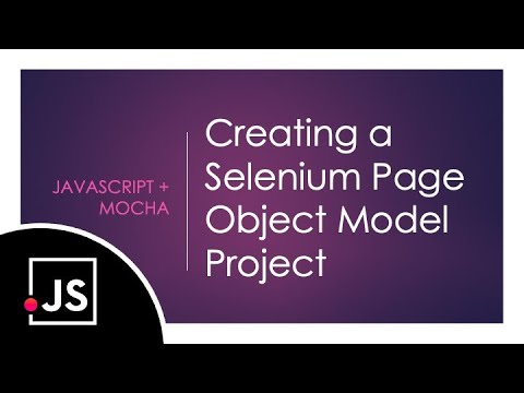 JavaScript | Mocha: Selenium Page Object Model Tutorial