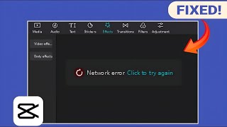 Fix Capcut Network Error on PC 2024 | Capcut Network Problem