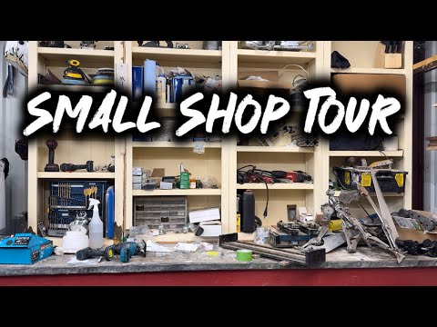 Small Woodworking Shop Tour:  Big Ideas on a Budget