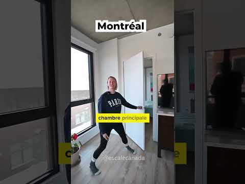 Visiting a rental apartment in Montreal