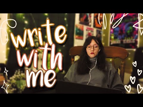 Write / Study / Work With Me! | 40 minutes, no breaks | real time, lofi music + background noise