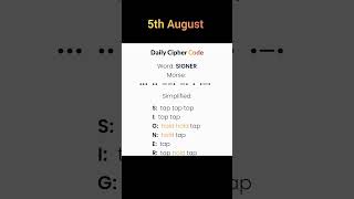 Hamster kombat daily cipher code(5th August) #hamsterkombat #hamster #hamsterciphercode #hamstercode