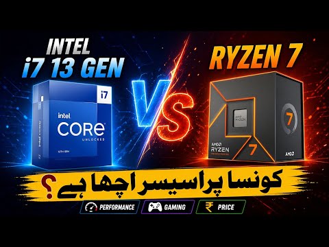 Intel Core i7 13th Gen vs AMD Ryzen 7 7840HS | Benchmarks, Gaming & Price