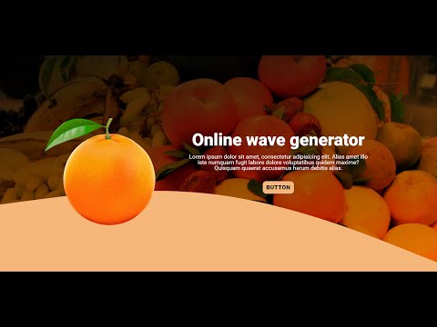 Online Wave Generator HTML CSS