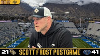 UCF Football Game 12 at BYU: Scott Frost postgame
