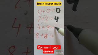 IQ test 🤔only for genius# math# ytshort