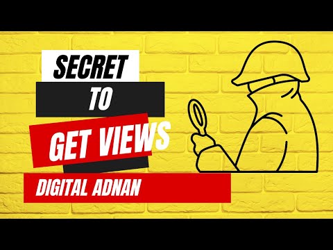 Sercet To Get Views
