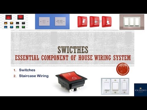SWITCHES-Essential component of house wiring system [Class 10 Physics]