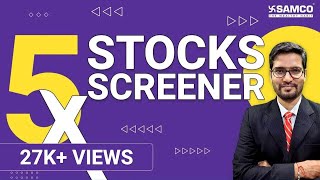 How to Identify 5X Stocks with Screener | Learn To Identify Stocks That Grow 5 Times (5X) in 2 Years