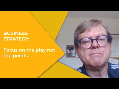 Focus on the play, not the points