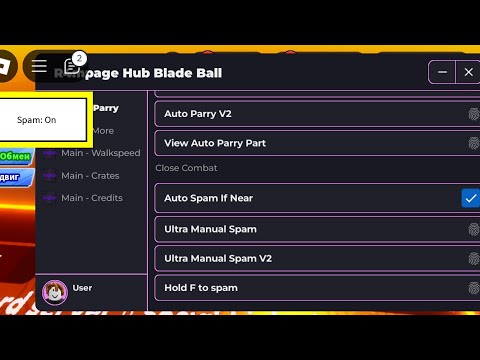 NEW BEST SCRIPT BLADE BALL | AUTO PARRY, MANUAL SPAM, AUTO SPAM, MANUAL SPAM UI, AND MORE!!!