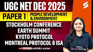 UGC NET Paper 1 | People Development & Environment UGC NET | UNFCCC Conference UGC NET | Anshika Mam