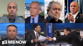 Stephen Miller & Border czar confronted! See Ari Melber’s Trump-era CLASHES on TV