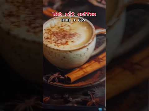 Web Sit Coffe #coding #frontendcourse #shorts