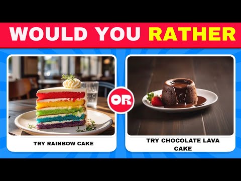 Could You Choose Correctly 🧐 Would You Rather Challenge  Zebra Quiz
