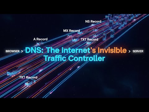 DNS Explained — How DNS Works + Records Every Ethical Hacker / Dev Must Know