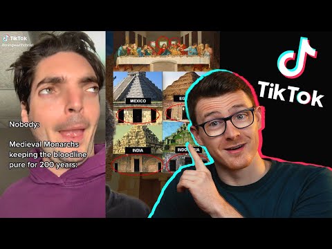 Reacting To The Best and Worst History Tiktoks (Aliens built the pyramids?)