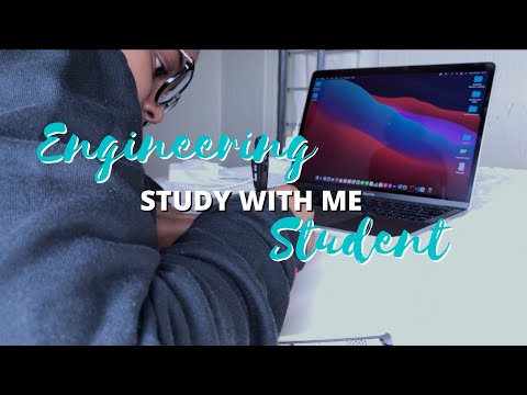 Engineering student STUDY WITH ME