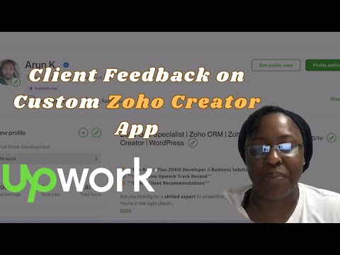 Client Feedback On Custom Zoho Creator App👍