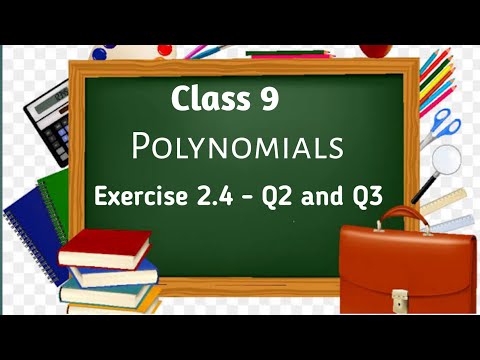 Class 9 Polynomials Exercise 2.3 Q2 and Q3 | Class 9 Maths Chapter 2 | Study Mantra |