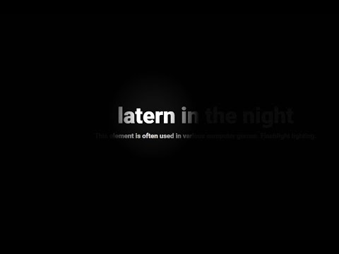 Lamp website javascript HTML CSS
