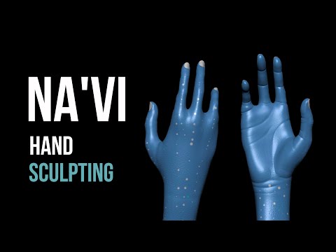 How I Sculpt a Na’vi Hand | ZBrush Anatomy Study