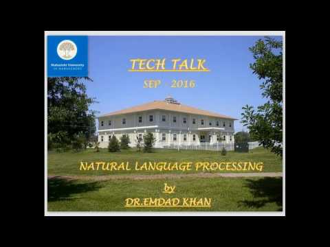 MUM Tech Talk: Natural Language Processing (part 1 of 2)