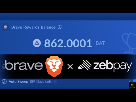 Brave Browser Earn Money in India | Brave Rewards | Zebpay