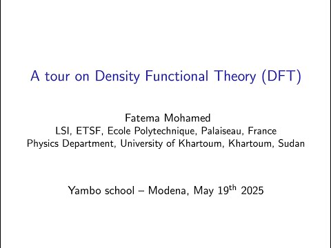 A tour on Density Functional Theory