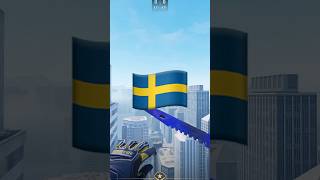 Flag of Sweden - AK-47 CS2 Crafts #cs2 #craft #cs2craft #cs2skins #memes #sweden #csgo