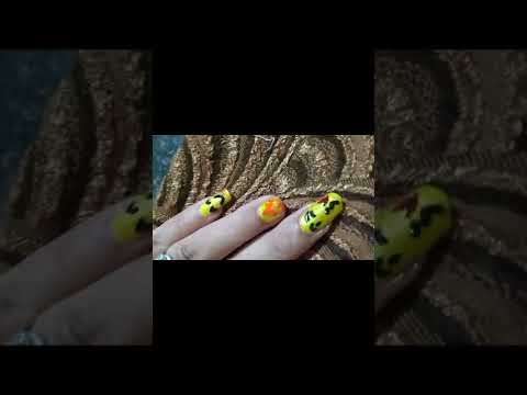 Emoji nail art shorts #shorts #shortsvideo #nailart #subscribe