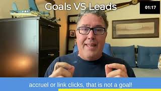Website Goals VS Website Leads