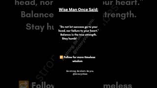 A wise man once said... #staystrong#mindsetmatters#neverquit#motivation #shorts #successpath #quotes