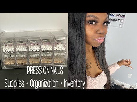 Entrepreneur Series | Press-On Nails Vol.1 | Supplies • Organization • Inventory  | MzMesha Jae