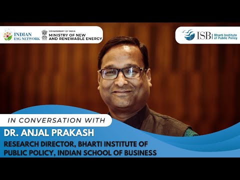 In conversation with @Anjalprakash on the Indian ESG Network!