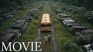 COUPLE TRIES to survive in a post-apocalyptic world where they are surrounded only by wasteland