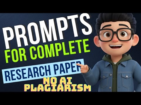 How to make /write a research paper using ANY AI for College or Journal | AI Mastery Lab