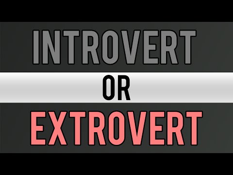 Are You an Introvert or Extrovert?