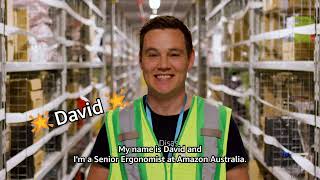 Meet David, Senior Ergonomist, Amazon Australia