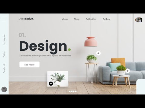 How To Make Website Design Using HTML And CSS | Create HTML & CSS Website