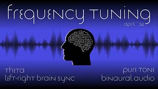 Hemi Sync + Theta Extended - Increase Flow State / Binaural & Isochronic Beats - Frequency Tuning