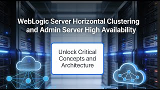 WebLogic Server Clustering and Admin Server High Availability: Design and Step by Step Configure