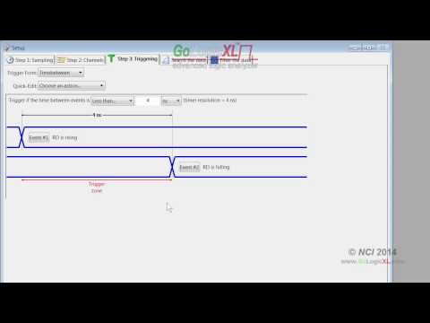 Logic Analyzer GoLogicXL: TimeBetween (triggers #03)