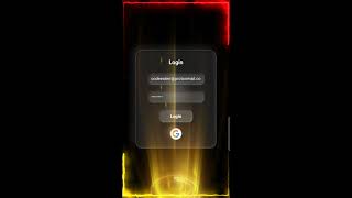 3D Glass Neumorphic Login Page | HTML CSS JavaScript | Glassmorphism UI #frontendcourse #webdesign