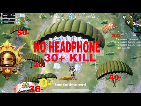 No Headphone Challenge in Bgmi - Let see can i get chicken dinner - Foxgaming