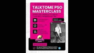 Get expert TalkToMe insights 2/4! Enroll in our TTM PSO Masterclasses