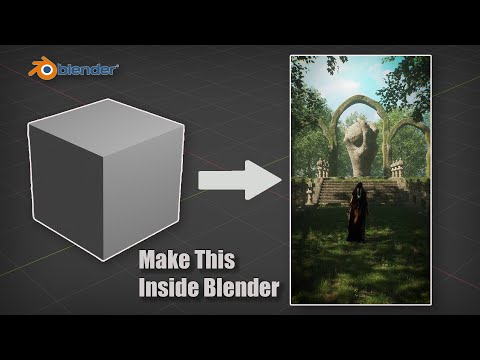 Create this Environment in Blender