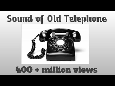 Sound of Old telephone